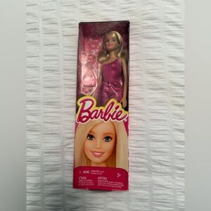 Barbie Glitz Doll in Pink Dress, Mattel 2014. New in box. $20